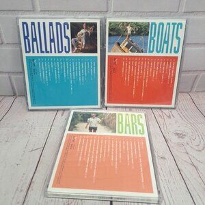 JIMMY BUFFETT Boats, Bars & Ballads 1992 (3) CD Lot
